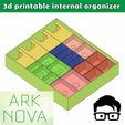 copertina.jpg ARK NOVA 3D PRINTABLE INSERTS / INTERNAL ORGANIZER