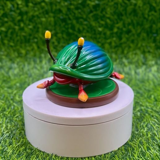 Iridescent Flint Beetle Pikmin STL download 3D Model Nintendo