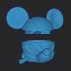 Captura-de-Pantalla-2023-09-09-a-las-1.07.01.jpg STL file GRINDER RATON FUMANDOR GRINDERKING 144X107X100 MM EASY PRINT PRINT IN PLACE FDM.・3D print design to download