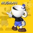MUG5.jpg Download STL file MUGMAN - CUPHEAD'S BROTHER • 3D print design, OsvaldoFilho