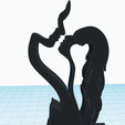 couple-in-love-sculpture-2.png Escultura Hombre Mujer Beso, Estatua de Amor, Amor Eterno Pareja Enamorada