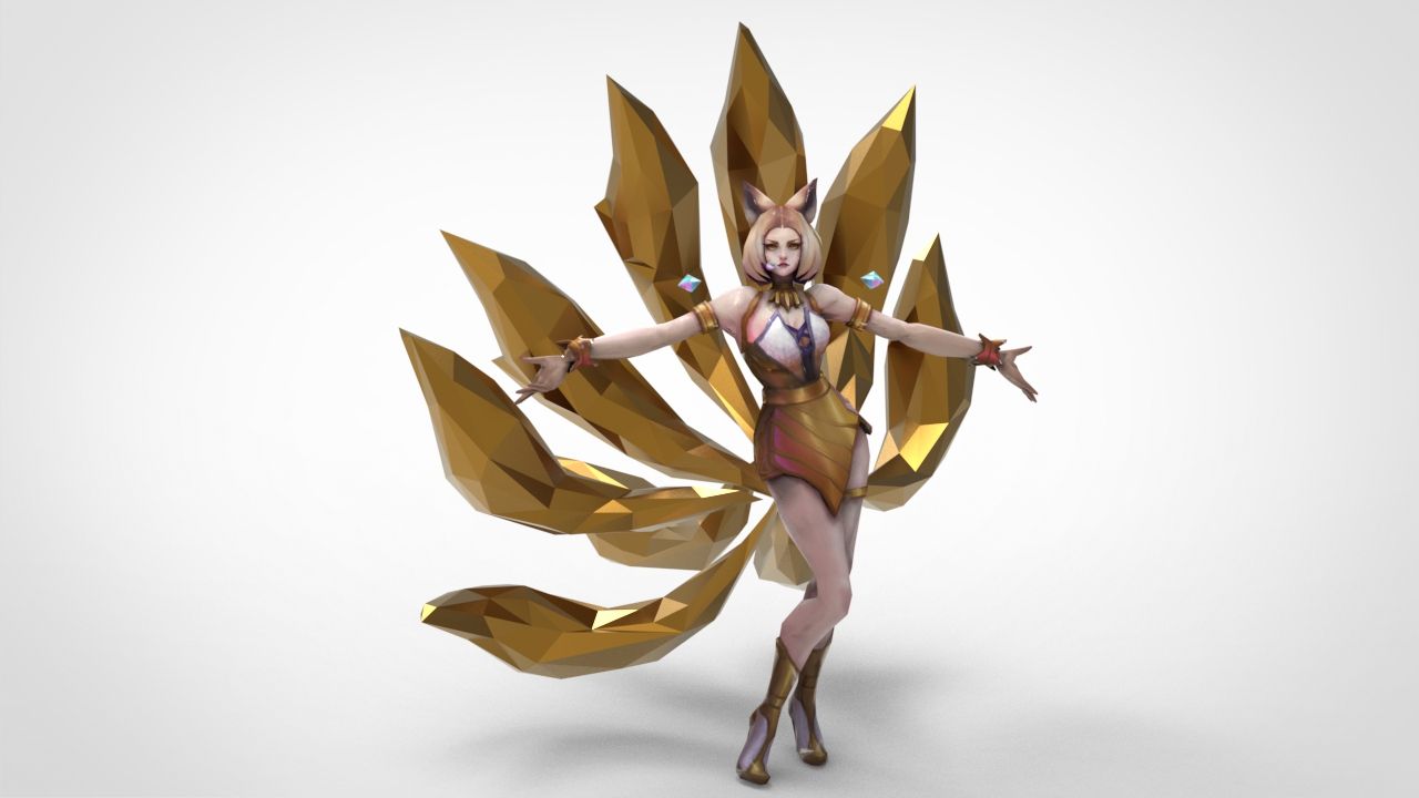 arm Opdage Muligt Download STL file Ahri KDA Prestige - League of Legends • 3D print template  ・ Cults