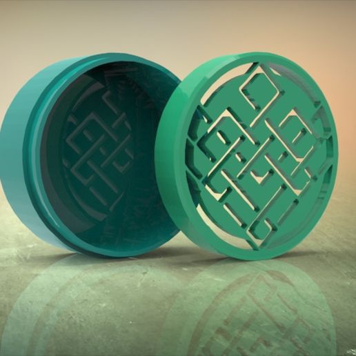 Download STL file Shang Chi : Emerald Box : Box • 3D printing model ・ Cults