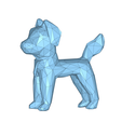 model-4.png Dog Low Poly No.6