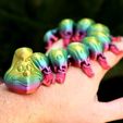 Flexi_Caterpillar_13.jpg Cute Flexi Print-in-Place Caterpillar with 3MF Included!