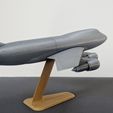 3.jpg Fichier STL gratuit Boeing 747 SP - 1:200・Modèle à télécharger et à imprimer en 3D
