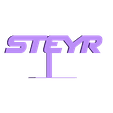 Steyr-Logo-Stand.stl Steyr Logo