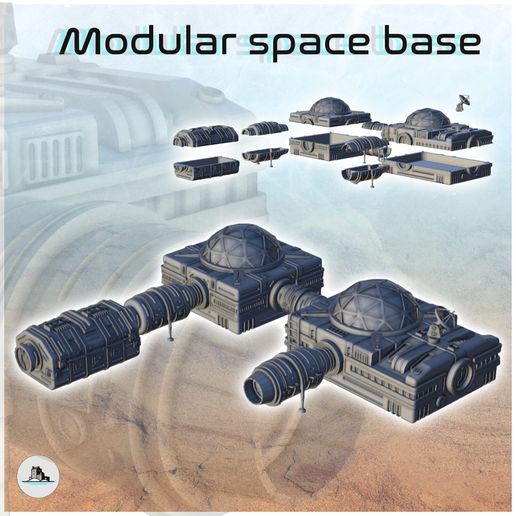 0-2-PREM.jpg Sci-Fi sceneries pack No. 1 - Future Sci-Fi SF Infinity Terrain Tabletop Scifi