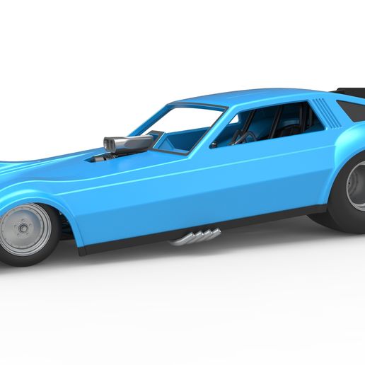 Vintage Funny Car Scale 1 to 25