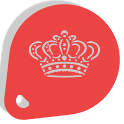 2.png STL file Corona Coffee Stencil・3D print model to download