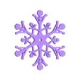 Snowflake-v5.stl Snowflakes