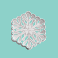 Snowflake-cookie-cutter-3d-model-stl-file-mod-4.png snowflake cookie cutter stamp 3d model - mod4