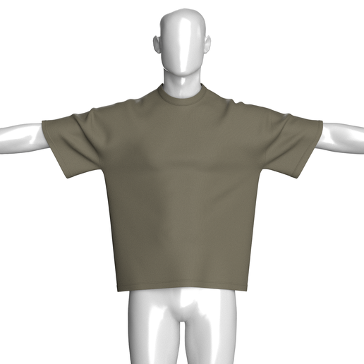 👕 Men Basic Oversized Tshirt - T Pose | Marvelous / Clo3d / obj