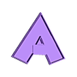 A.stl Complete alphabet typography Angella cookie cutter