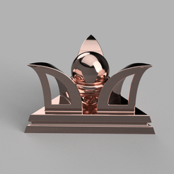 T5_R1.png STL-Datei Trofeo Flor y Bola kostenlos・3D-druckbare Vorlage zum herunterladen