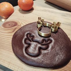 IMG_20211217_173034_1-01.jpeg Descargar archivo STL Cortador de galletas de renos de Navidad • Diseño para la impresora 3D, JustKeepCalm