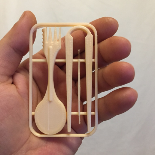 Eating Utensils Snap Cards (Altoids 8)