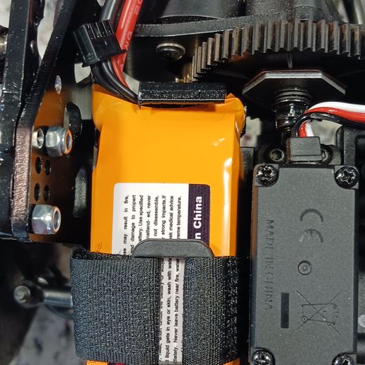 🔋 redcat ascent battery tray front・Free STL File for 3D printing・Cults