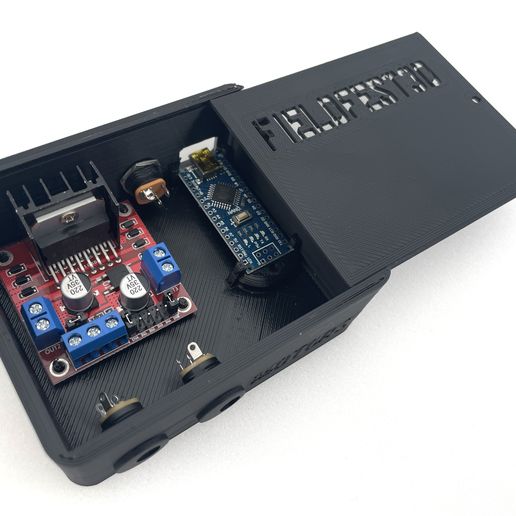 📳 Rumble Motor Kit Case for Electronics Arduino & L298N Simhub・ STL 3D ...