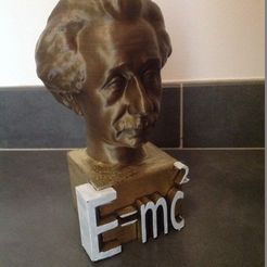 IMG_0603.JPG Einstein Bust E=mc2