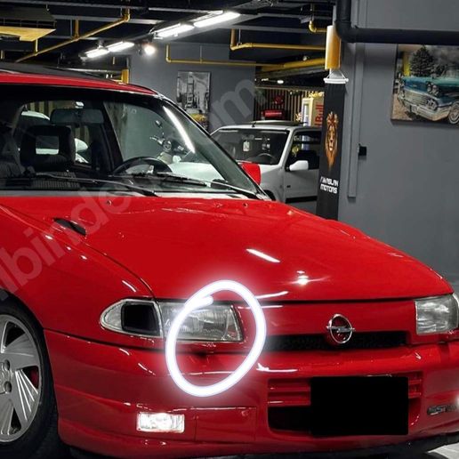 Opel astra F headlight washer cover
