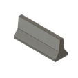 Jersey-Barrier-Hollow-v3.png Jersey Type barriers for Sci-Fi style wargames terrain, warhammer, sci-fi,
