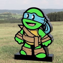 ninja_turtle_small_v1_2023-May-23_06-34-56PM-000_CustomizedView22597974031.png 3MF file ninja turtle (LIGHT) MULTICOLOR/ SINGLE EXTRUDER・3D printable design to download