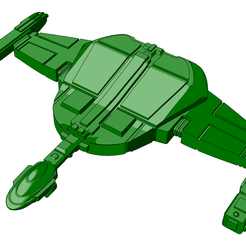 2023-09-15-16_03_37-Penguin-Render-1_1.png Free STL file Romulan V-20 Star Seeker "Galan Stelri" Cruiser・3D printer model to download