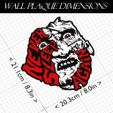 Freddy-Never-Sleep-Size.jpg Never Sleep Again Freddy Krueger Nightmare on Elm Street Wall Art