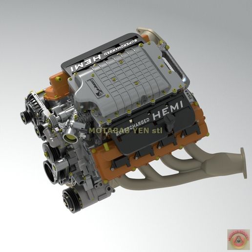 Dodge-Hellcat_6.jpg DODGE SRT HELLCAT - ENGINE