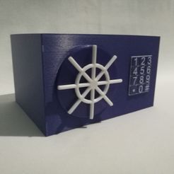 IMG_20200321_190410.jpg Fichier STL gratuit Coffre-fort pour tirelire・Modèle à télécharger et à imprimer en 3D