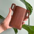 il_fullxfull.5399303776_k459.jpg PDF A4, DXF - Laser Cut File, Leather Bag, Phone Case, Wallet Pattern, wallet template, cardholder template, compact wallet pattern, slim wallet pattern