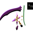 Marluxia04.png Marluxia's scythe - Graceful Dahlia- Kingdom Hearts 3 - Costume Cosplay