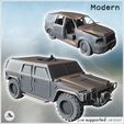 6.jpg Set of three post-apocalyptic vehicles with vehicle carcasses, bulldozer, and Hummer (4) - Future Sci-Fi SF Post apocalyptic Tabletop Scifi 28mm 15mm 20mm Modern
