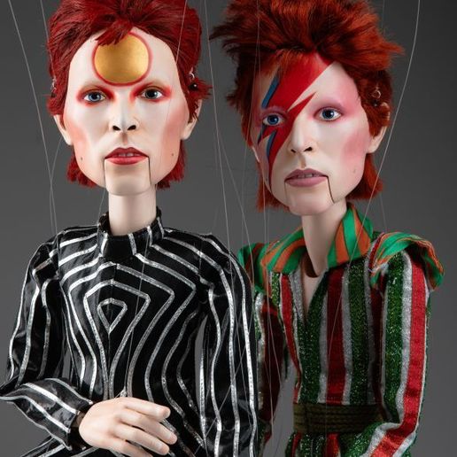 David Bowie Ziggy Stardust - head model