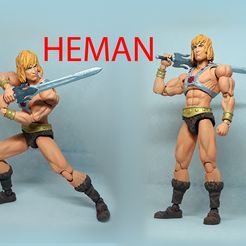 00.jpg 3D file HEMAN 1/12 articulated action figure・3D printable model to download