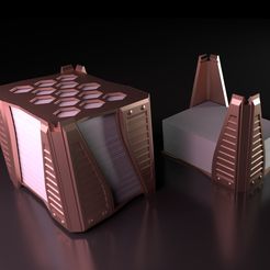 CardBox0.jpg 3D file Universal card box・3D print design to download