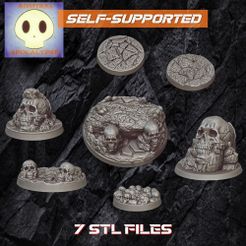 Render-01.jpg Fichier STL Primal Pit Bundle XL (6 fichiers stl + 1 gratuit)・Modèle à imprimer en 3D à télécharger