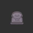 358466023_965790234845137_6728348532858447801_n.jpg Kawaii Skull On Tombstone Cookie Cutter and Stamp set 2 piece file