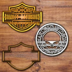 Todo (1).jpg Harley Davidson Cookie cutter set
