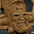 112123-Wicked-Galactus-Bust-Image-008.jpg WICKED MARVEL GALACTUS BUST: TESTED AND READY FOR 3D PRINTING