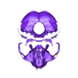 skull_revised_mesh_bottom.stl Human skull, anatomically correct and printer friendly **updated with jaw**