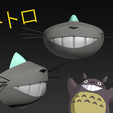 Totoro.png COVID-19 Mask Cap, Totoro Edition