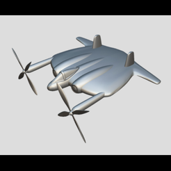 IMG_9139.png Télécharger fichier STL Flying Flapjack (Vought XF5U) • Plan à imprimer en 3D, MeshModel3D