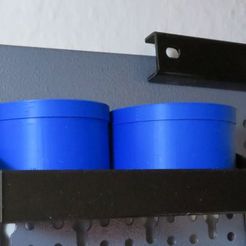 foto_b123.jpg Archivo STL gratis LOCHWANDEINSATZ, PORTAMAGA , PORTA HERRAMIENTAS・Modelo para descargar y imprimir en 3D