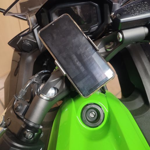 fork stem mount best motorcycle phone mount reddit