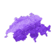 switzerland.stl Switzerland Heightmap
