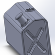 3.png Another Hot Rod Style Fuel Tank for scale model autos and dioramas Model 5