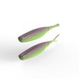 img.2.jpg Minnow With Two Different tails 130mm