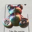 IMG_8094-1.jpg Worry Bear and Card-- Makes a great flushie guy!!